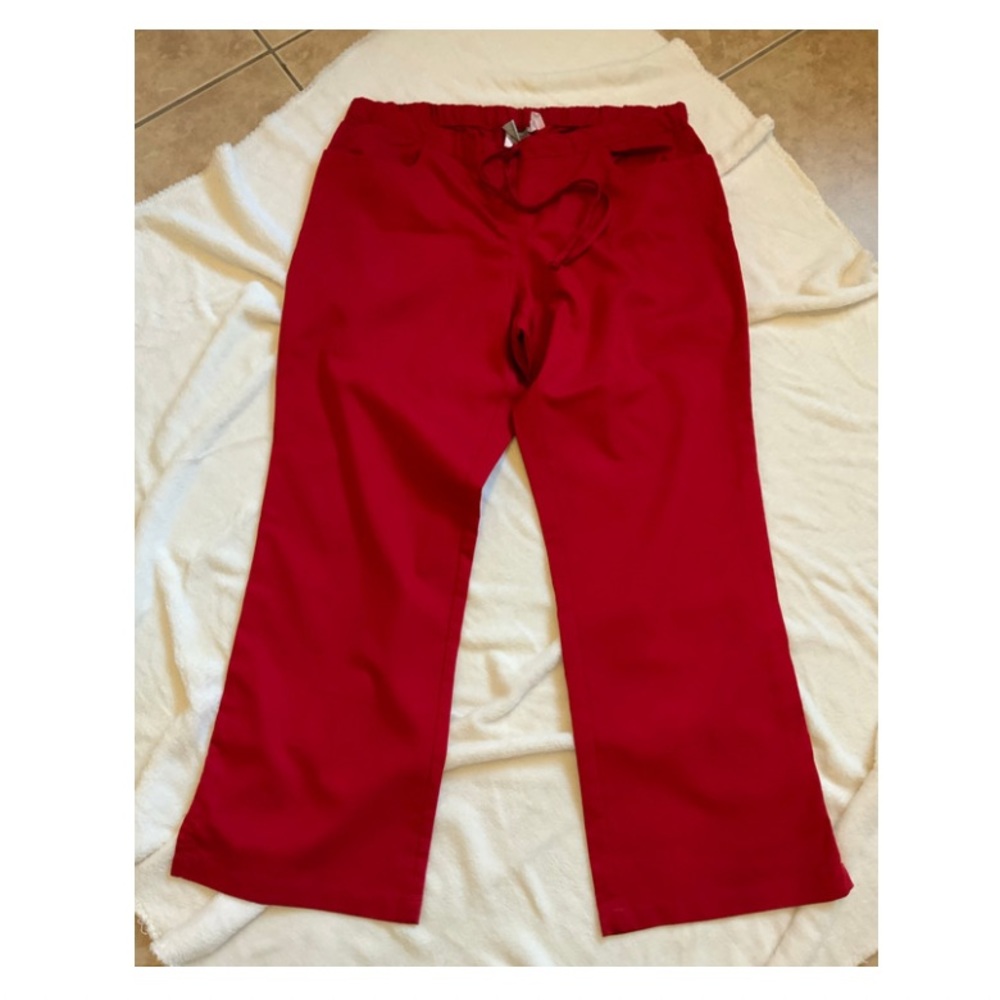 Grey’s Anatomy XL Red Scrub Pants